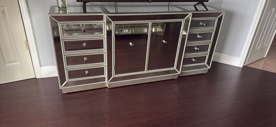 Mirrored Dresser