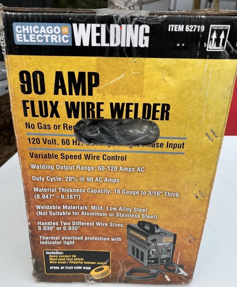 90amp Welder & Helmet 