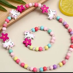 Beaded Bracelet Necklace 