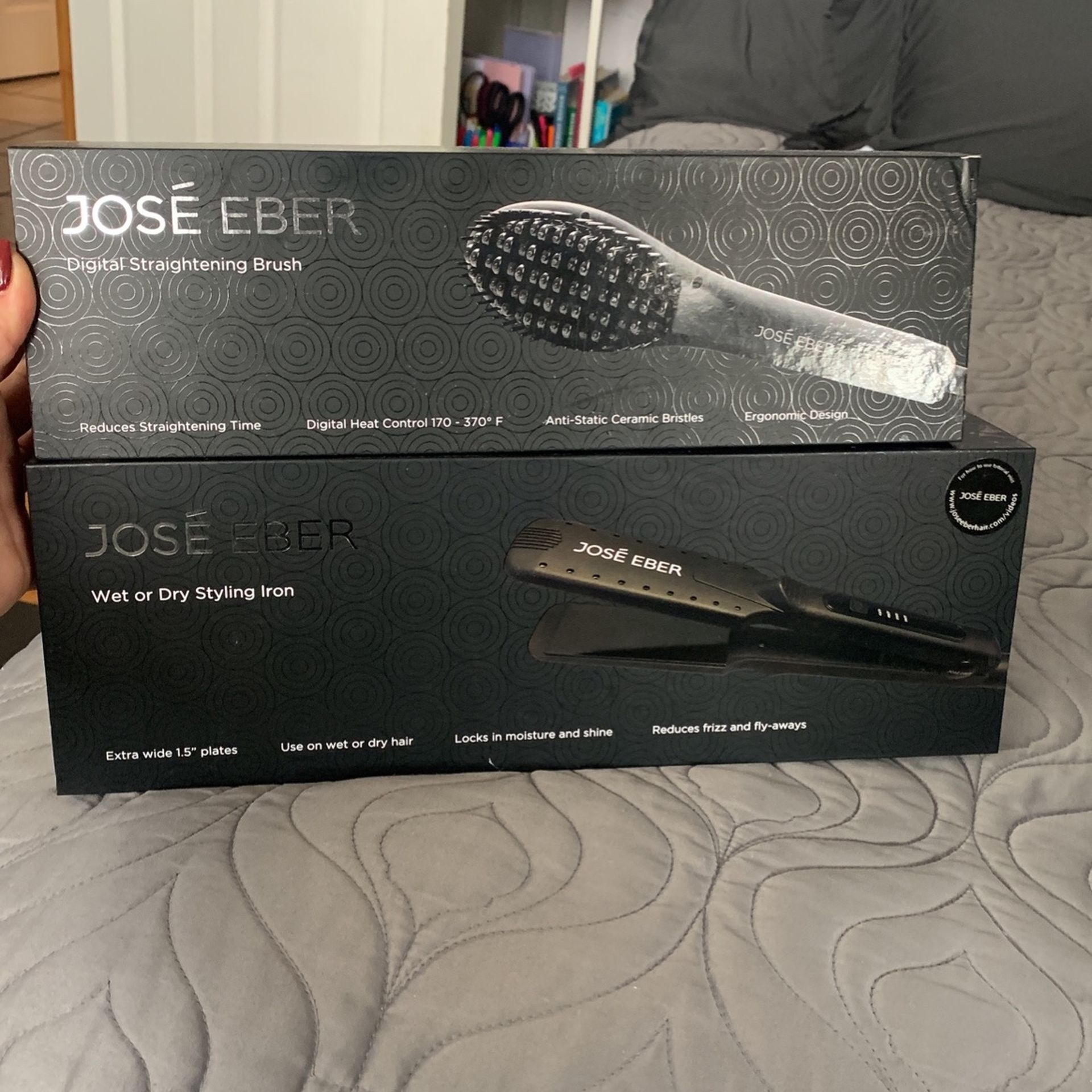 Jose Eber Straightener And Straightening Brush