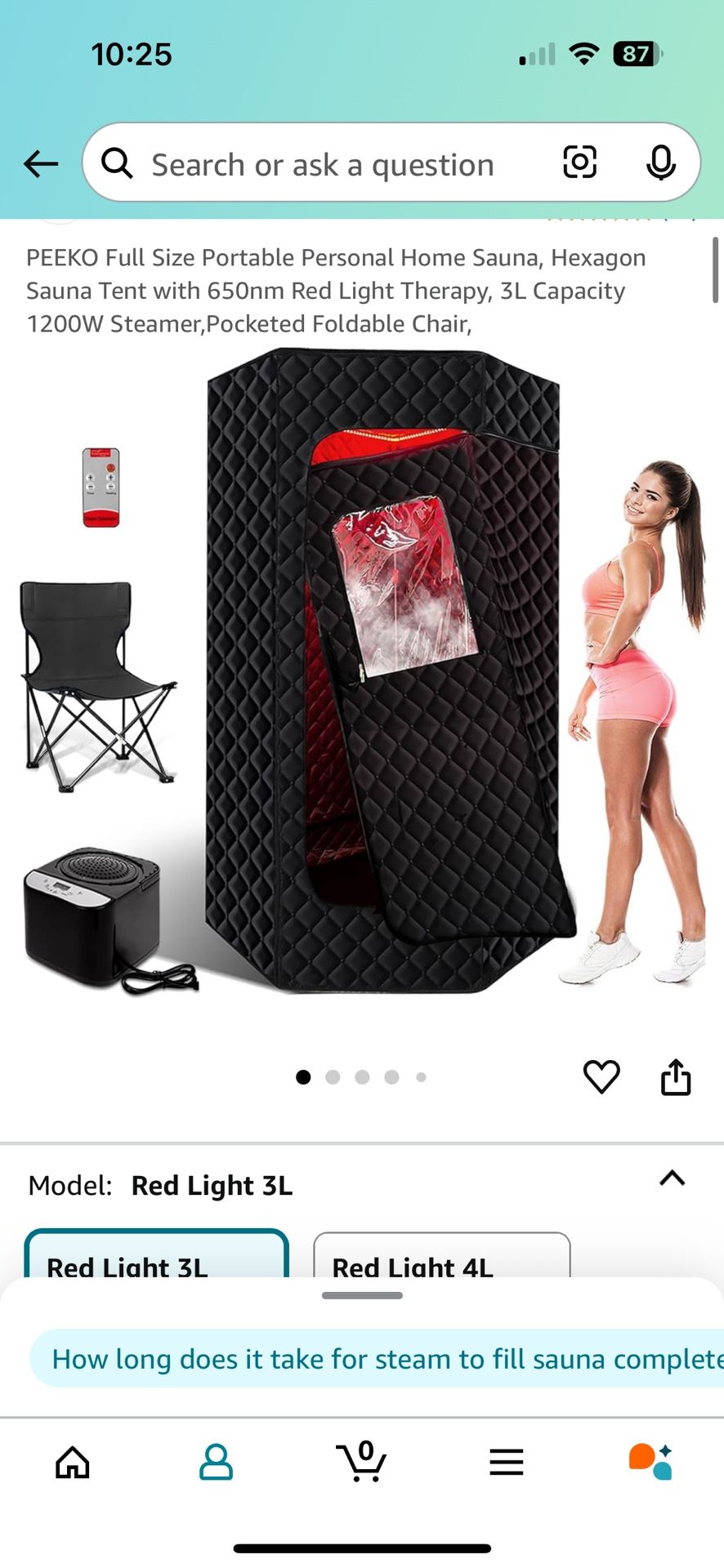 Personal Home Sauna Tent