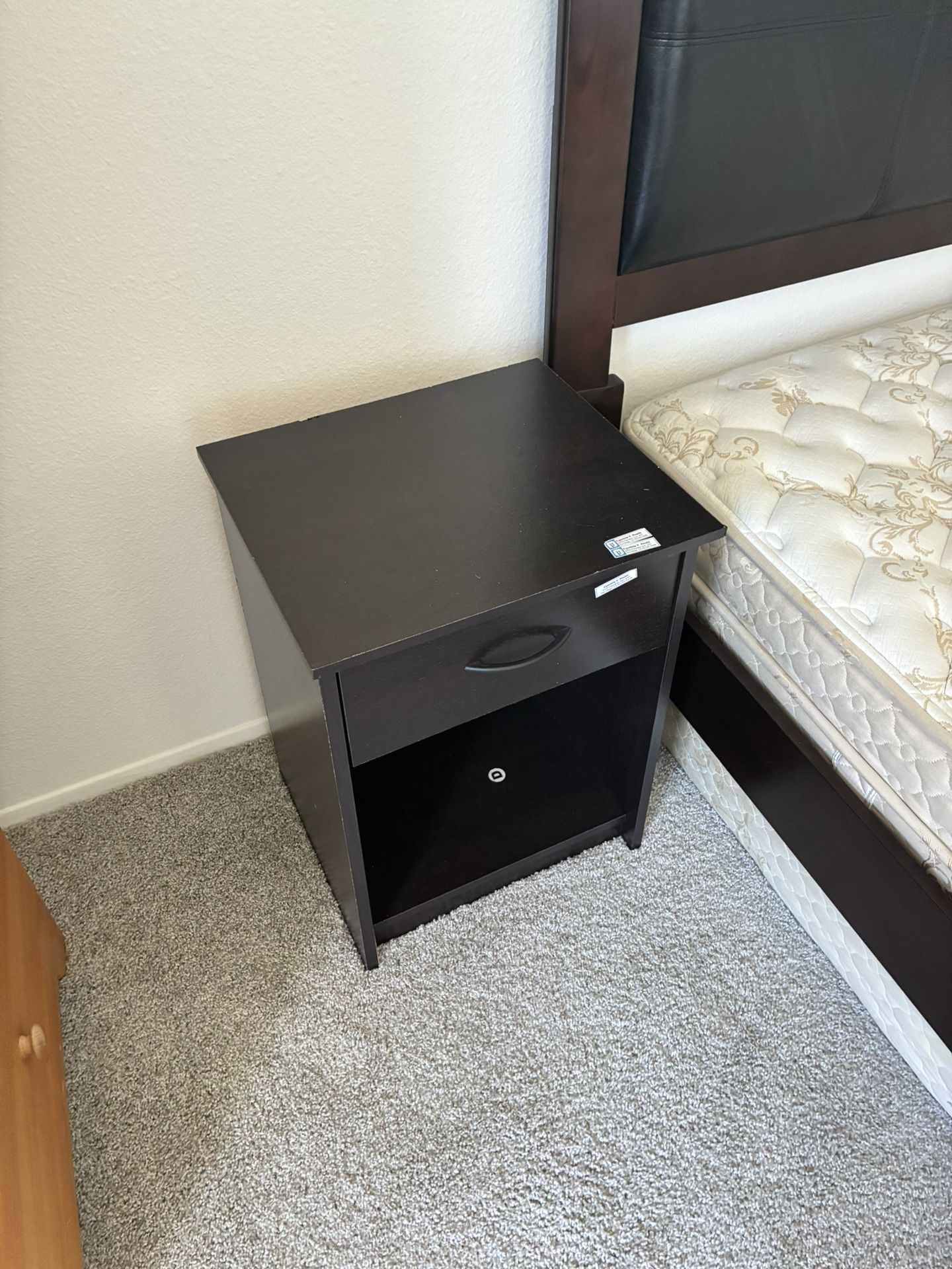 Black Side Table
