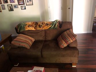 Couch and love seat