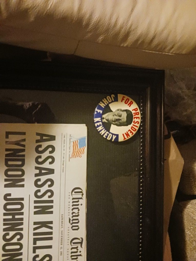 Original President Kennedy Assassination Paper Tribune