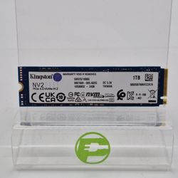 Kingston 2280mm NV2 1TB M.2 NVMe Gen 4.0 x 4 SSD