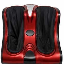 Shiatsu-style electric foot&calf massager color red