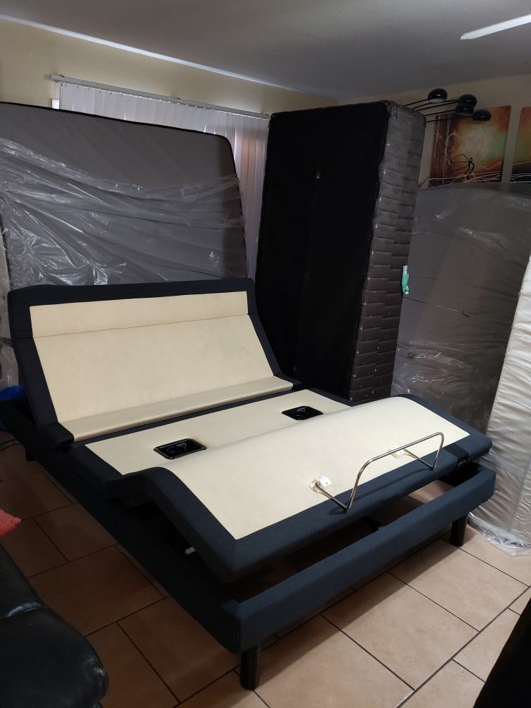 BRAND NEW QUEEN SIZE TEMPURPEDIC ACTIVE BREEZE ERGO EXTEND AJUSTABLE BED FOR SALE!! GREAT DEAL!!