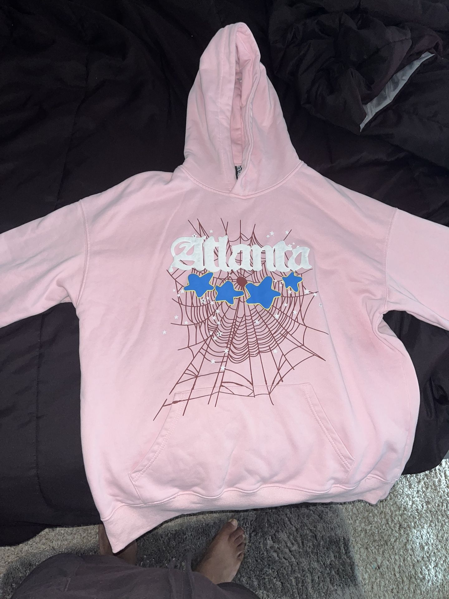 Atlanta Pink Spider Hoodie