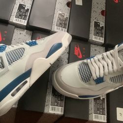 Jordan 4 Retro Military Blue‼️🔥🔥🔥