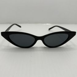 Y2K Cat Eye Black Frame Sunglasses