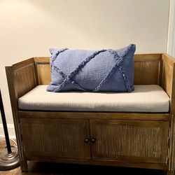 Elk Home Bensonhurst Acacia Storage Bench