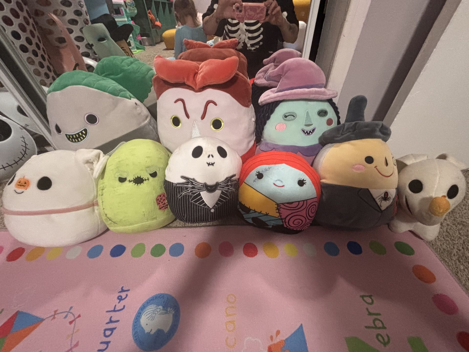Nightmare Before Christmas Squishmallows Whole Set$20