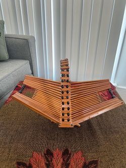 Wooden Collapsible Basket