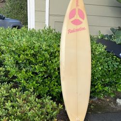 Classic 1980s Surfboard 
