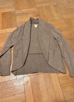 H&M Basic Ribbed Cardigan