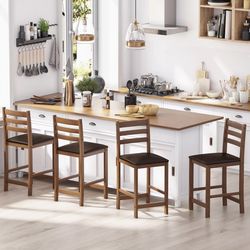 24 Inch Counter Height Bar Stools, Set Of 4