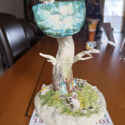 Rare Vintage Ceramic Artwork By Mollie Carter (Molla, Vancouver, CA), One Of A Kind