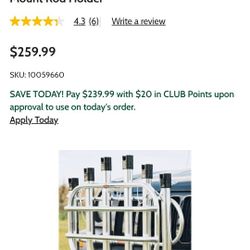 Bumper Mounted Fishing Pole / Cooler Holder