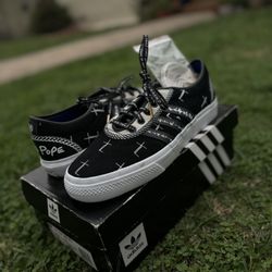 Trap Lord Sneakers Size 10 and a half - adidas A$AP Ferg x Adi-Ease Black