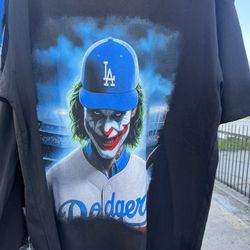 Dodgers Joker Halloween Tshirt