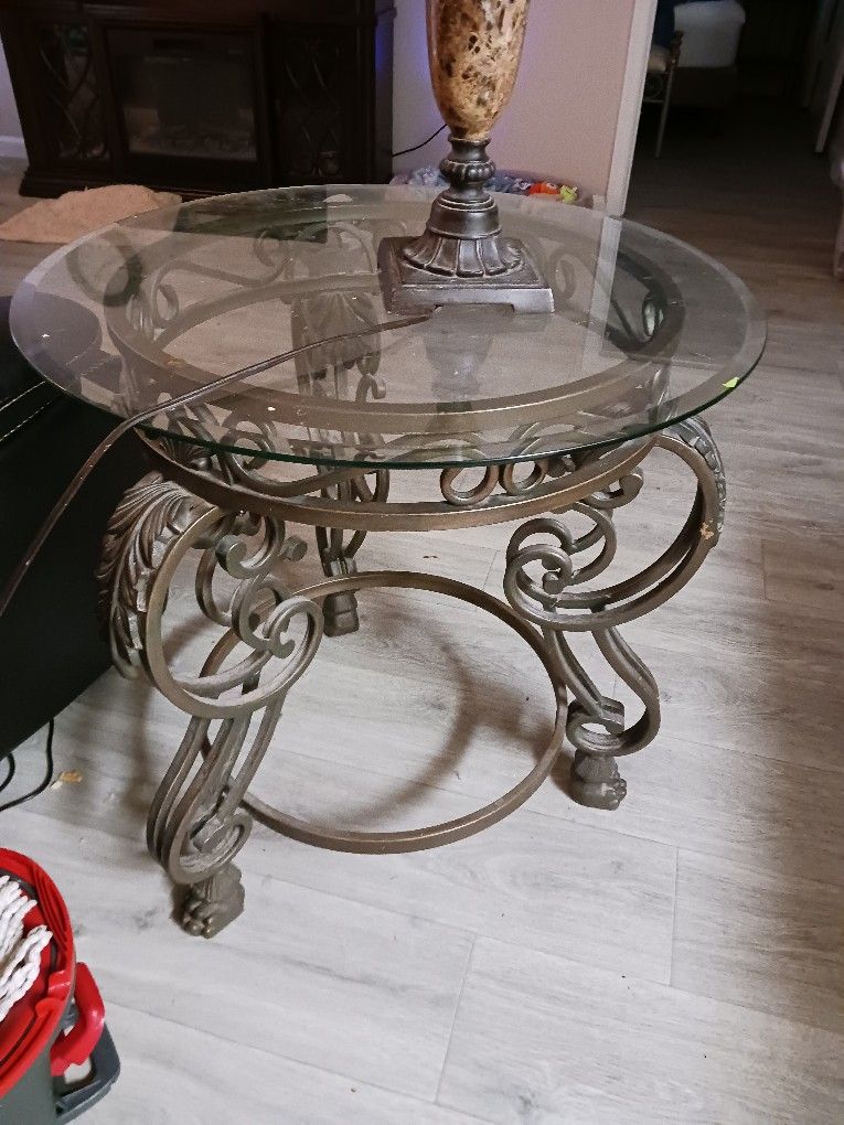 Two End Tables Same