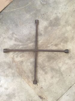 tire iron. Inch size