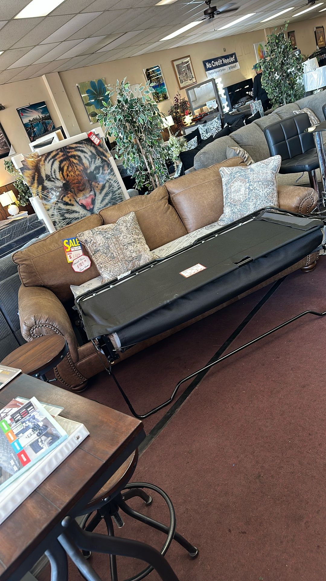 Ashley’s Queen Size Sofa Sleeper