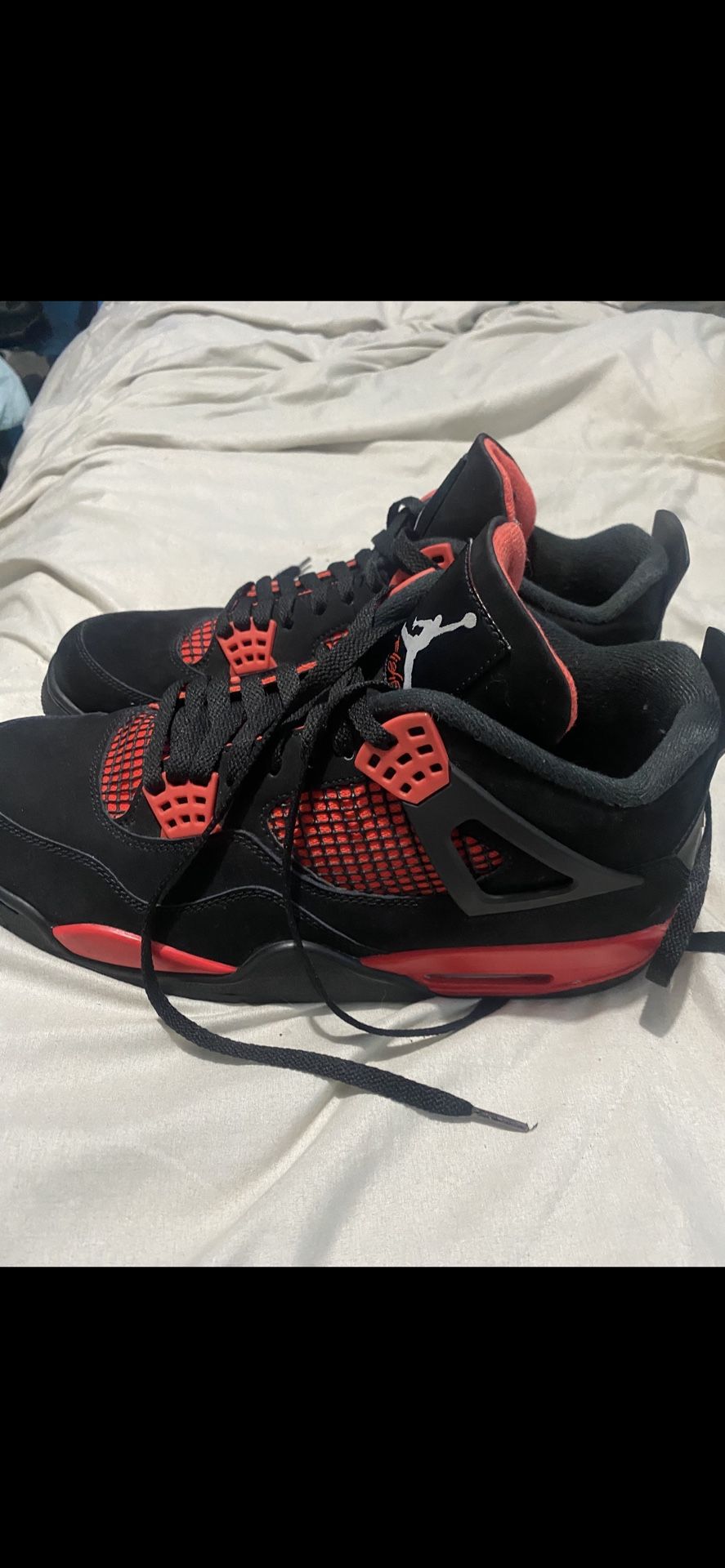 Jordan 4 Red Thunder MENS SIZE 12
