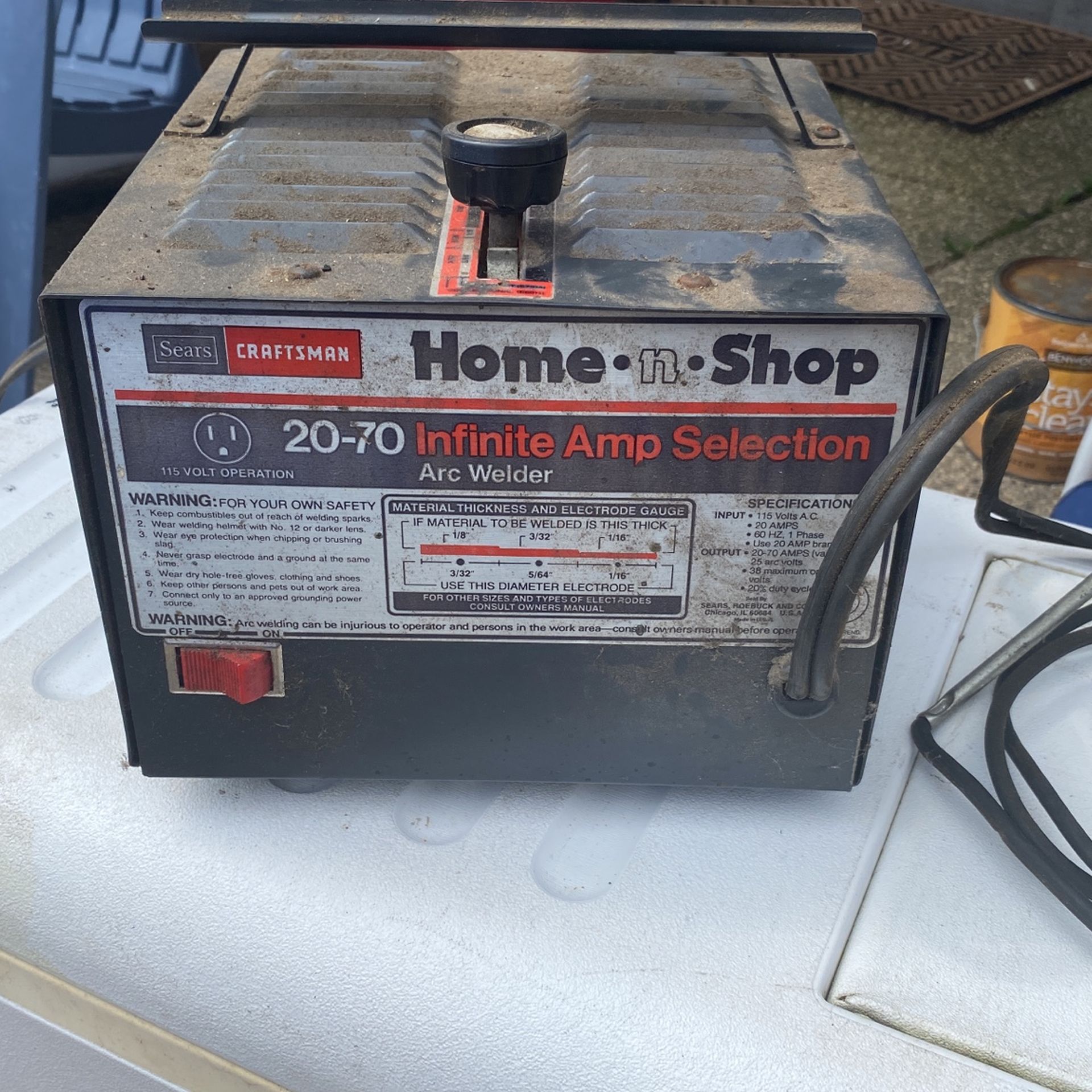 VINTAGE SEARS ARC WELDER