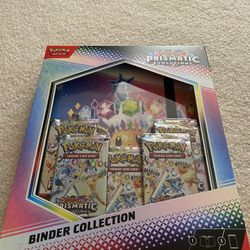 Pokemon Prismatic Evolutions Binder Collection