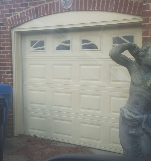9x7 garage doors complete with hardware for Sale in Virginia Beach, VA