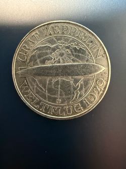 Germany 1930-J, 3 Reichsmark Graf Zeppelin