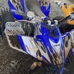 Blue Yamaha 