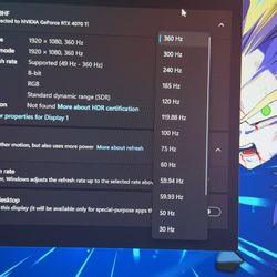 Alienware 25 Gaming Monitor - AW2523HF 360hz
