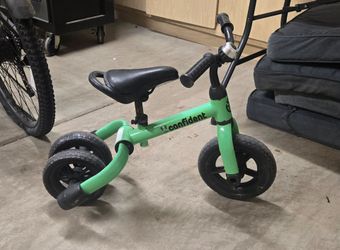 Confident Childrens Bike