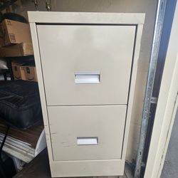 2 Drawer Filing Cabinet 