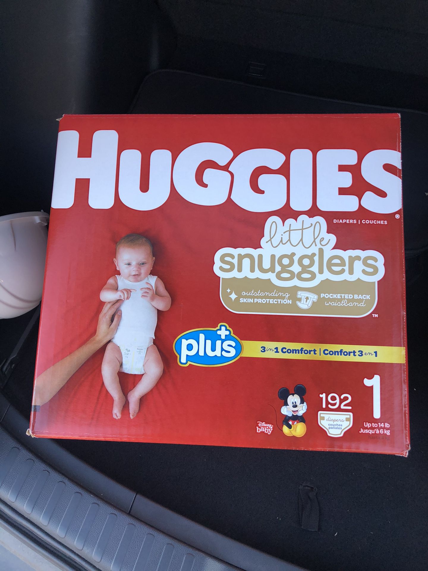 Huggies Little Snugglers 192ct Size 1 (new)