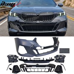 Fits 2024-2026 BMW G60 5-Series Sedan & i5 M Sport Style Front Bumper Conversion Kit