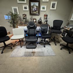 Office chairs!!! Gaming, Drafting, Criss Cross, and more!