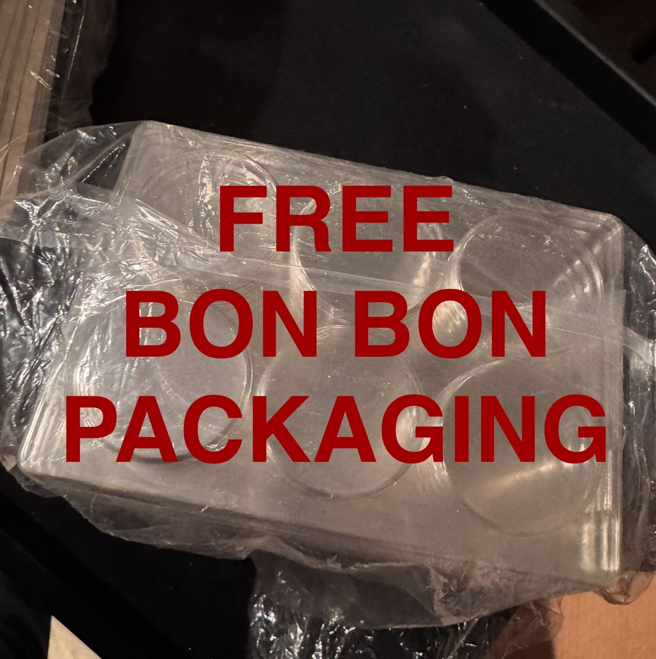 PENDING PICKUP - Free BonBon Packaging + Cake boxes