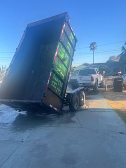 Dump trailer is not for sale