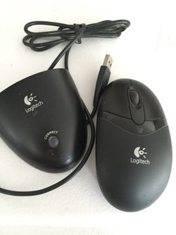 Logitech Fast RF Cordless Mouse & Receiver