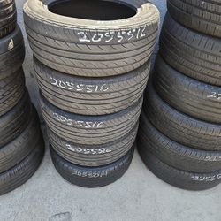 Set Of Used 16" Tires