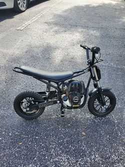 Dirt bike 22 miles per hour