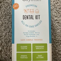 Oxyfresh Dog Dental Kit Brand New!! 
