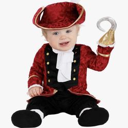 Captain Hook Baby Costume 