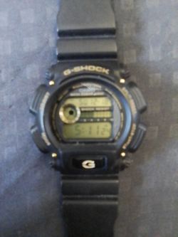 Casio G-Shock Digital Watch Black