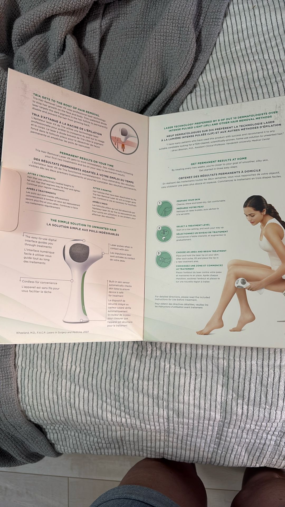 脱毛・除毛 tria HAIR REMOVAL LASER 4X Kose TRIA HAIR REMOVAL LASER 4X REVIEW, DEMO & 6 MONTH RESULTS - YouTube