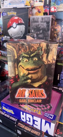 Neca Dinosaurs Earl Sinclair Figure NIB SEALED