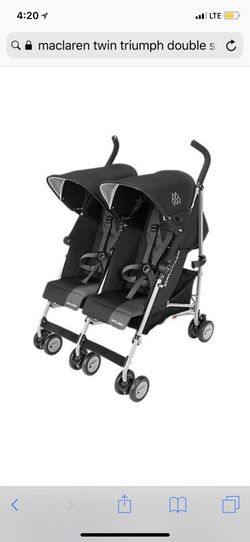 Maclaren Triumph Double Stroller